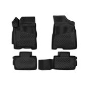 Коврики 3D в салон TOYOTA Land Cruiser 200, 11/2007-2012 4 шт. (полиуретан)