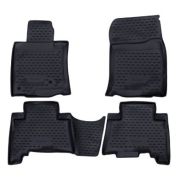 Коврики в салон TOYOTA Land Cruiser Prado 12/2009-2013, 5 шт., 7 мест (полиуретан)
