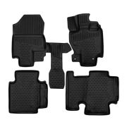 Коврики 3D в салон HONDA Freed, 2008-2016, минивэн, 4шт. (полиуретан), правый руль