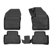 Коврики 3D в салон MAZDA 3, 2019->, правый руль, 4шт. (полиуретан)