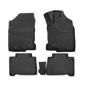 Коврики 3D в салон LEXUS NX, 2014-2017, правый руль, 4шт. (полиуретан)