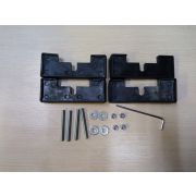 Комплект адаптеров (кит) для автомобилей с гладкой крышей (в штатные места)