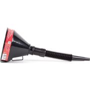 Воронка пластиковая «AUTOPROFI», Разборная, встроенный сетчатый фильтр, 135 мм, черная