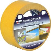 Двухсторонняя клейкая лента UNIBOB 25мм х 10м (полипропилен)