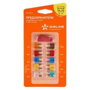 Предохранители мини в блистере (10 шт. 5-30А) AIRLINE