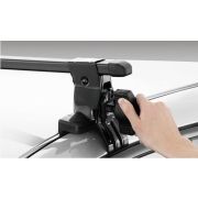 Набор опор базового багажника для плоской крыши INSUT (высота 100мм, замок)