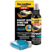 Набор для очистки кузова с синтетической глиной DoctorWax 100г/118мл