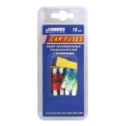 Набор предохранителей флажковых №9 с экстрактором (5, 7.5, 10, 15, 20, 25, 30 A) 10 шт