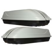 Автобокс Атек серый 100, 220 литров,  127х57х37