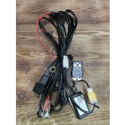 Комплект проводов для подключения фар и туманок. Кнопка. Реле. Радиомодуль