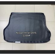 Коврик в багажник NISSAN X-Trail , 03/2015 , внед, 1 шт. (полиуретан)