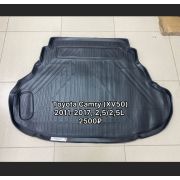 Коврик в багажник TOYOTA Camry (XV50), 2011-2017, 2.5L/3.5L сед,  (полиуретан)