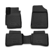 Коврик 3D в салон TOYOTA Prius (XW50), 2015...лифтбек, 4шт. (полиуретан)