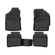 Коврики 3D в салон TOYOTA Corolla Fielder , 2012->, П.Р.  4 шт. (полиуретан)