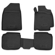 Коврики в салон TOYOTA Premio/Allion, 12/2001–05/2007, П.Р., 4 шт. (полиуретан, серый)