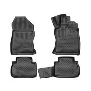 Коврики 3D в салон SUBARU Forester, 2018->, внедорожник (ЮАР), 4шт., правый руль