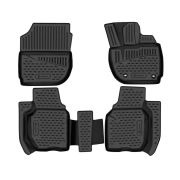 Коврики 3D в салон HONDA Fit, 2013, П.Р, хб, 4 шт. (полиуретан)