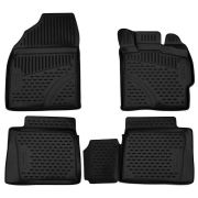 Коврики 3D в салон TOYOTA Prius-30, 2009-2015, правый руль, 4шт. (полиуретан)