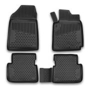 Коврики в салон TOYOTA Fielder (E140), 2006-2012, П.Р. без воздуховода, ун., 4 шт. (полиуретан)